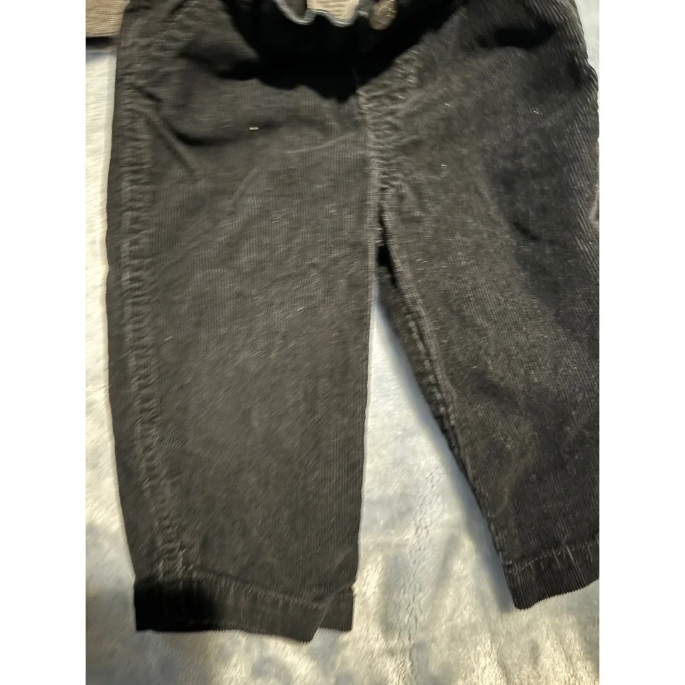 Carter's OshKosh Baby Boy 4pc Set 6-9M Red Vest Grey Cardigan Panda Fleece Pants